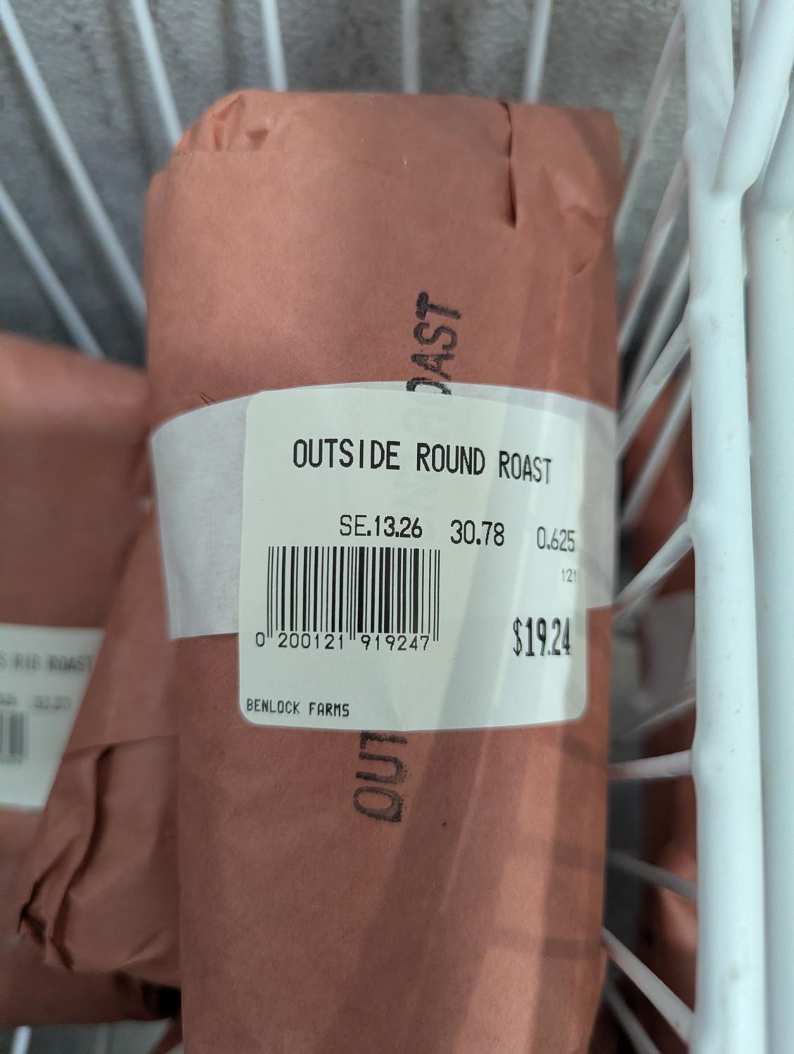 Outside Round Roast