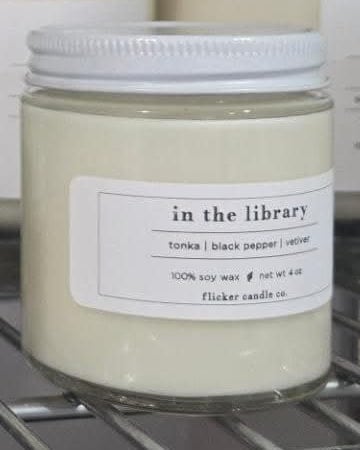 In the Library Candle
